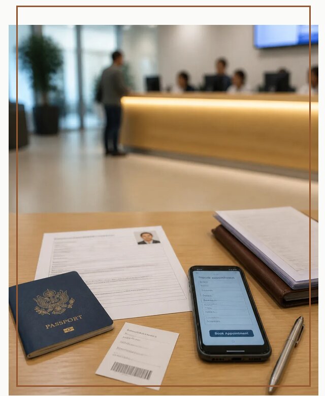 Запись в визовый центр в Березниках для подачи документов