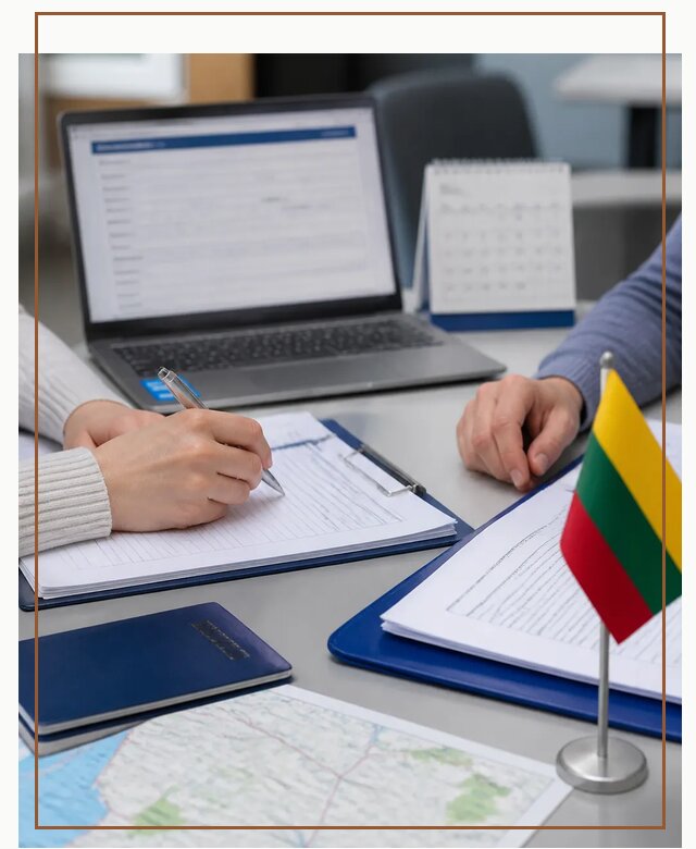 Профессиональное оформление визы в Литву для поездки в Березниках