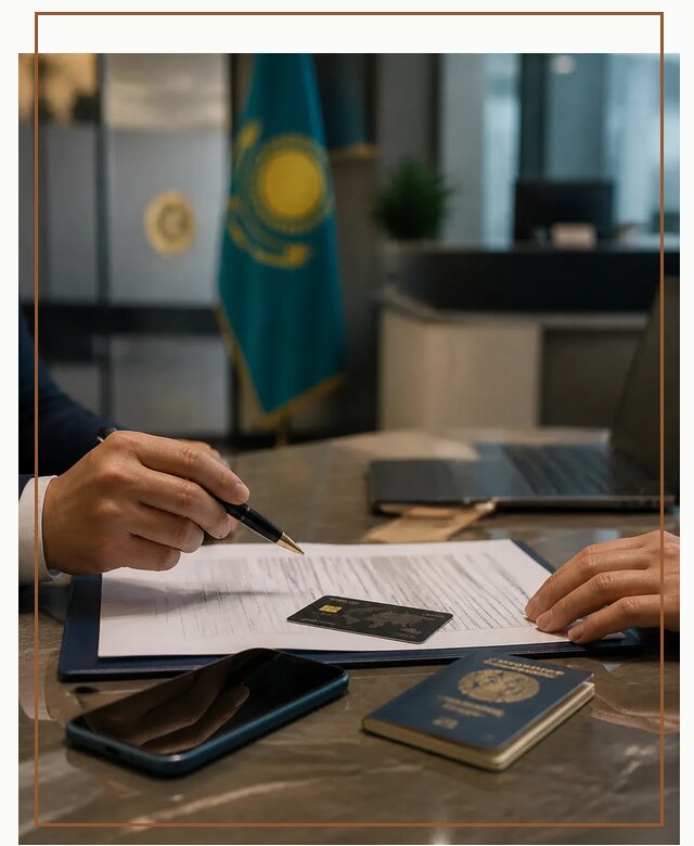 Открытие счета и банковской карты в Казахстане в Березниках
