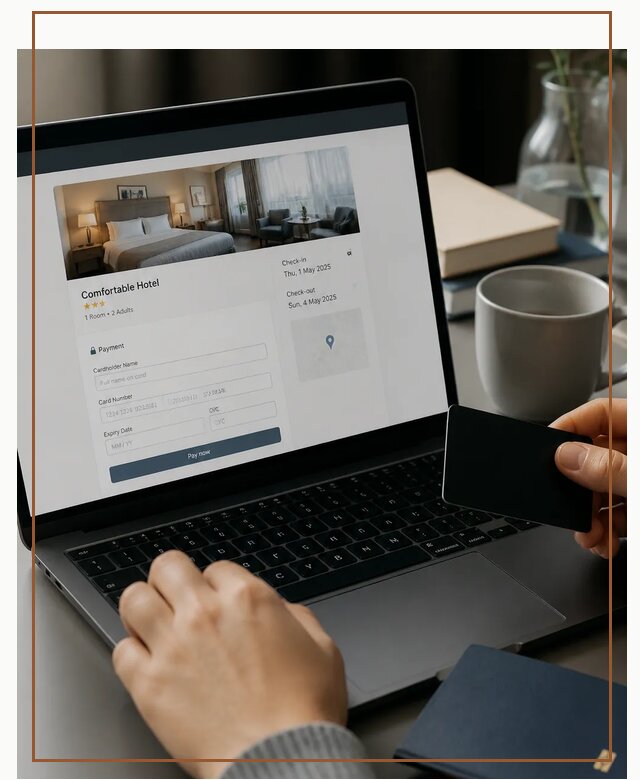 Оплата бронирования Booking в Березниках по цене от 4635 р. | Гиперактив-Брз
